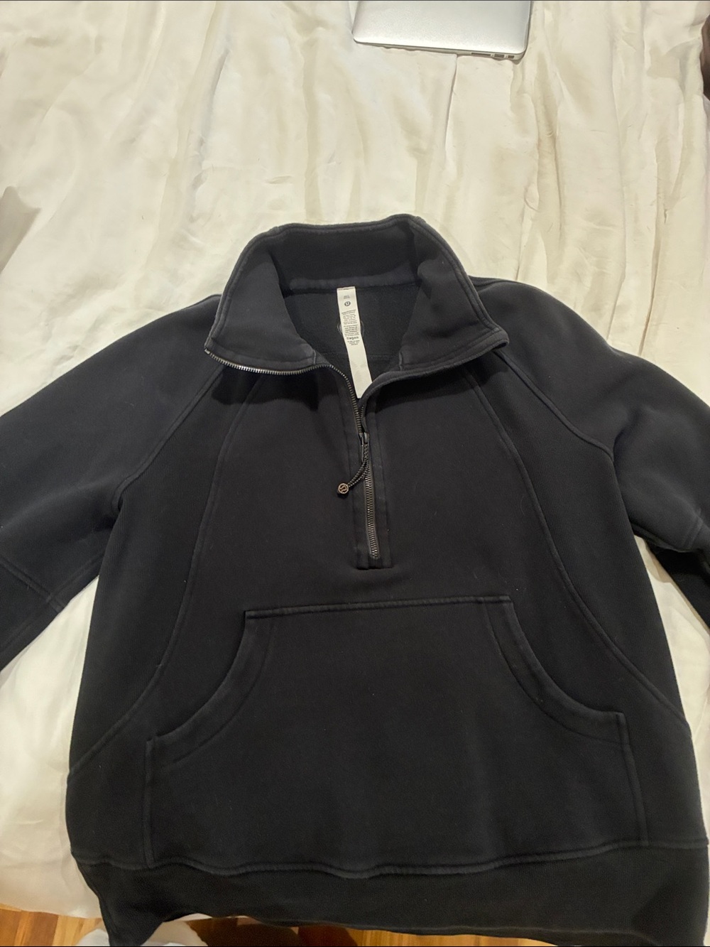Lululemon Black Quarter-Zip Pullover Sweatshirt
